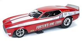 AutoWorldDiecast 1972 Fosters King Cobra Mustang Diecast Model Car 1/18 Scale #1117 AutoWorldDiecast 1972 Fosters King Cobra Mustang Diecast Model Car 1/18 Scale #1117