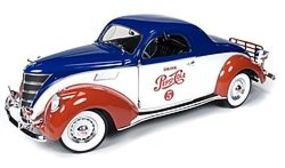 1937 Lincoln Zephyr Coupe Pepsi Diecast Model Car 1/18 Scale #205
