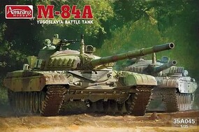 Amusing M-84A Yugoslavia Battle Tank 1-35