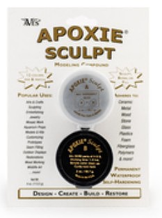 Avex Apoxie Sculpt Natural 2-Part Self-Hardening (Net wt. 4oz.)