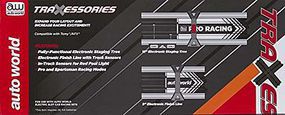 Auto-World HO Dragstrip Electronic Staging Tree & Finish Line HO Scale Slot Car Track #289 Auto-World HO Dragstrip Electronic Staging Tree & Finish Line HO Scale Slot Car Track #289