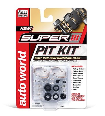 Auto-World Super III Pit Kit HO Scale Slot Car Part #301