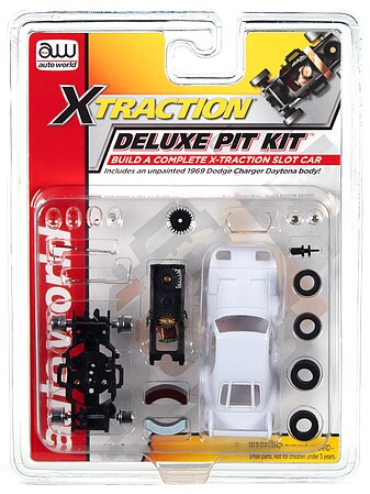 Auto-World X-Traction Deluxe Pit Kit w/body