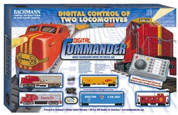 Bachmann Digital Commander Deluxe HO Scale Model Train Set #00501