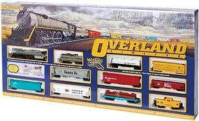 Bachmann Overland Limited HO Scale Model Train Set #00614