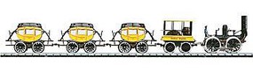 Bachmann Dewitt Clinton Set H HO Scale Model Train Set #00641