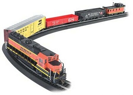 Bachmann Rail Chief Set HO Scale Model Train Set #00706