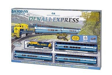 Bachmann Princess Denali Express Train Set HO Scale Model Train Set #00715