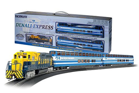 Bachmann Princess Denali Express Train Set HO Scale Model Train Set #00765