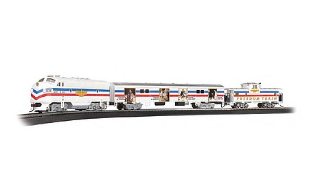 Bachmann Norman Rockwell Freedom set HO Scale Model Train Set #00767