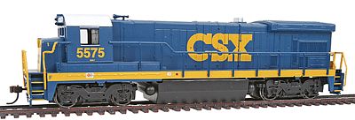Bachmann Diesel GE B23/B30-7 - Standard DC CSX #5575 (dark blue, yellow, white roof) - HO-Scale