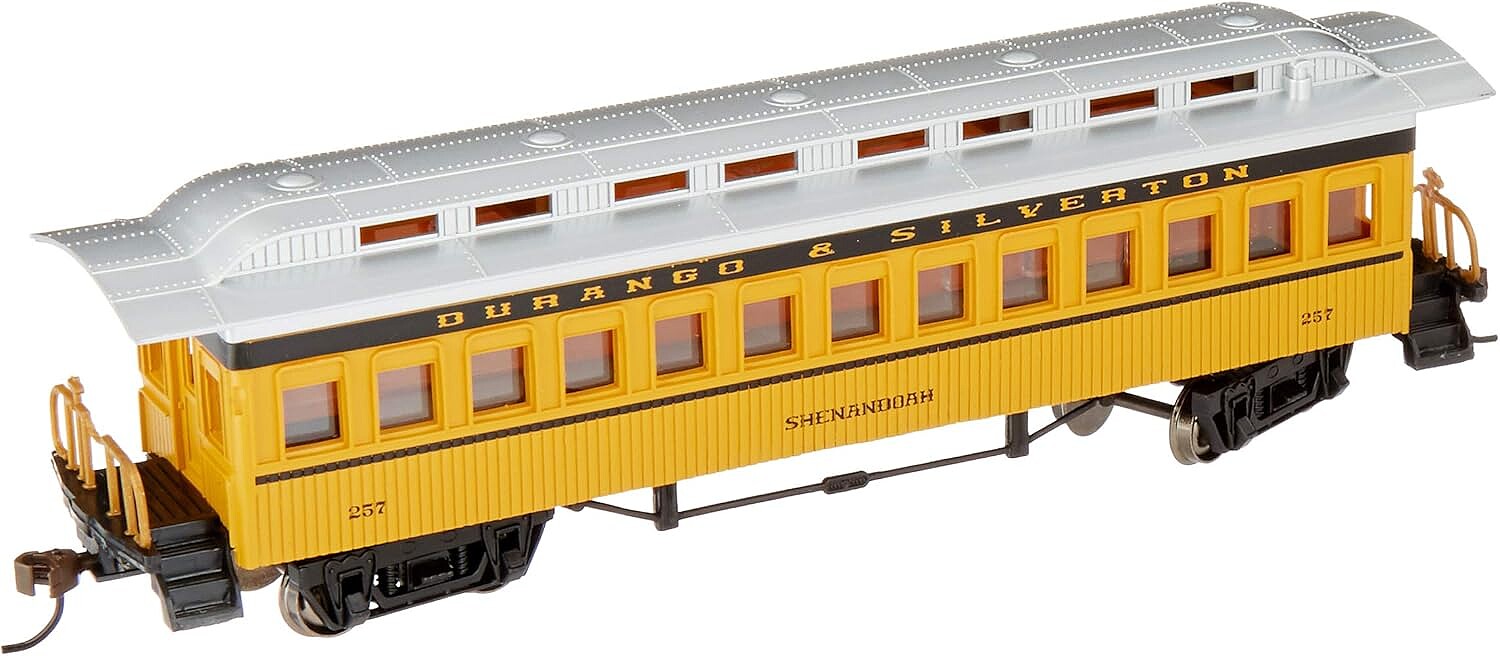 Bachmann Ho 1860-1880 Coach, Durango & Silverton #257