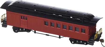 Bachmann 1860-1880 Combine Painted Unlettered HO Scale Model Train Passenger Car #13502