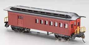 Bachmann 1860-1880 Combine Painted Unlettered HO Scale Model Train Passenger Car #13502