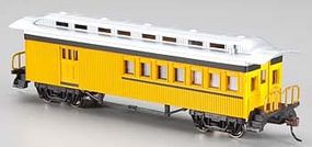 Bachmann 1860-1880 Combine Painted Unlettered HO Scale Model Train Passenger Car #13503