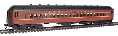Bachmann 72 Heavyweight Coach Pennsylvania RR #4535 HO Scale Model Train Passenger Car #13701