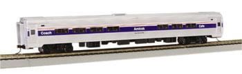 Bachmann 85 Budd Amfleet I Cafe Amtrak Phase IV N Scale Model Train Passenger Car #14162