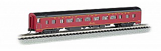 Bachmann 85 Smooth-Side Coach w/Interior Lighting N&W N Scale Model Train Passenger Car #14252