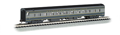 Bachmann 85 Smooth-Side Coach w/Interior Lighting B&O N Scale Model Train Passenger Car #14253
