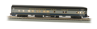 Bachmann 85 Smooth-Side Observation Baltimore & Ohio HO Scale Model Train Passenger Car #14303