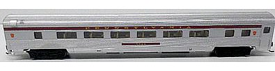 Bachmann 85 Streamline Fluted Coach Car Pennsylvania N Scale Model Train Passenger Car #14752