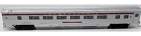 Bachmann 85' Streamline Fluted Coach Car Pennsylvania N Scale Model Train Passenger Car #14752