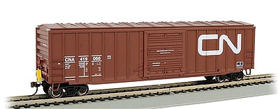Bachmann 50 Outside Braced Boxcar Canadian National (FRED) HO Scale Model Train Freight Car #14903