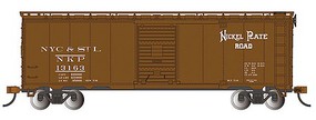 Bachmann Steam Era 40' Boxcar Nickel Plate Road #13163 HO Scale Model Train Freight Car #15012