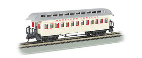 Bachmann Wood Old Time Coach Northern Central HO Scale Model Train Passenger Car #15103 Bachmann Wood Old Time Coach Northern Central HO Scale Model Train Passenger Car #15103
