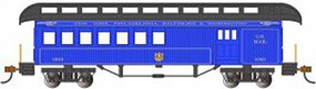 Bachmann Old-Time Passenger Combine Baltimore & Ohio HO Scale Model Train Passenger Car #15205