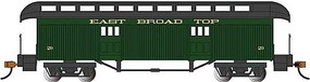 Bachmann Old-Time East Broad Top #29 Coach HO Scale Model Train Freight Car #15308