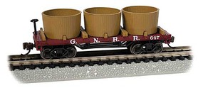 Bachmann Great Northern Old-Time Water Tank N Scale Model Train Freight Car #15555