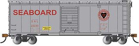 Bachmann 40' Beer Boxcar Seaboard #2525 (Silver) HO Scale Model Train Freight Car #16017