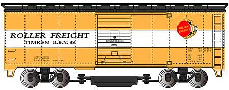 Bachmann Track Cleaning Boxcar Timken HO Scale Model Train Freight Car #16319