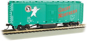 Bachmann Track Cleaning 40' Boxcar Great Northern #27429 HO Scale Model Train Freight Car #16321