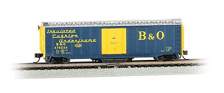 Bachmann Track Cleaning 50 PD Boxcar Baltimore & Ohio #478554 N Scale Model Train Freight Car #16368