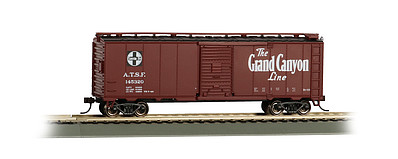 Bachmann 40 MAP Grand Canyon Box Car Santa Fe HO Scale Model Train Freight Car #16503