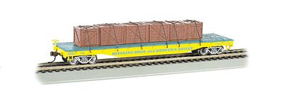 Bachmann Flatcar Ringling Bros. and Barnum & Bailey(TM) #119 HO Scale Model Train Freight Car #16605
