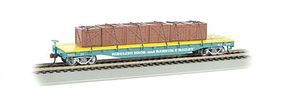 Bachmann Flatcar Ringling Bros. and Barnum & Bailey(TM) #122 HO Scale Model Train Freight Car #16606