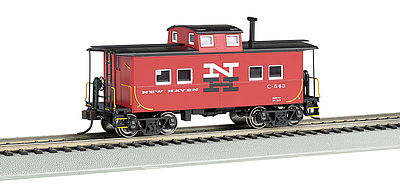 Bachmann NE Steel Caboose New Haven #C-543 HO Scale Model Train Freight Car #16820