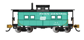 Bachmann NE Steel Caboose Penn Central #18419 HO Scale Model Train Freight Car #16821