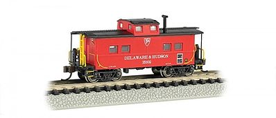 Bachmann Northeast Steel Caboose Delaware & Hudson N Scale Model Train Freight Car #16861