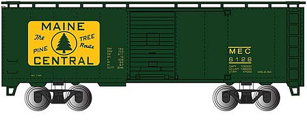 Bachmann PS-1 40 Steel Boxcar Maine Central #5527 HO Scale Model Train Freight Car #17011