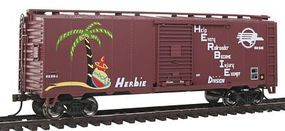 Bachmann PS1 40' Boxcar Missouri Pacific Herbie HO Scale Model Train Freight Car #17022