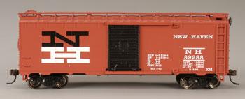 Bachmann 40 Boxcar New Haven HO Scale Model Train Freight Car #17031