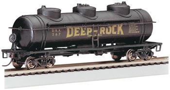 Bachmann 40 3-Dome Tank Deep Rock HO Scale Model Train Freight Car #17130