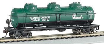 Bachmann 40 3-Dome Tank Car Chemcell Carbide HO Scale Model Train Freight Car #17143