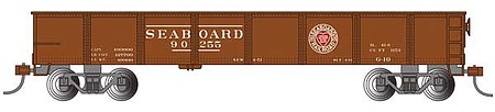 Bachmann 40 Gondola Seaboard #90255 HO Scale Model Train Freight Car #17222