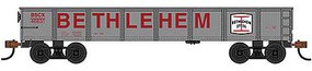 Bachmann 40' Gondola Bethlehem Steel #46631 HO Scale Model Train Freight Car #17225