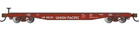 Bachmann 52' Flatcar Union Pacific #58259 N Scale Model Train Freight Car #17354
